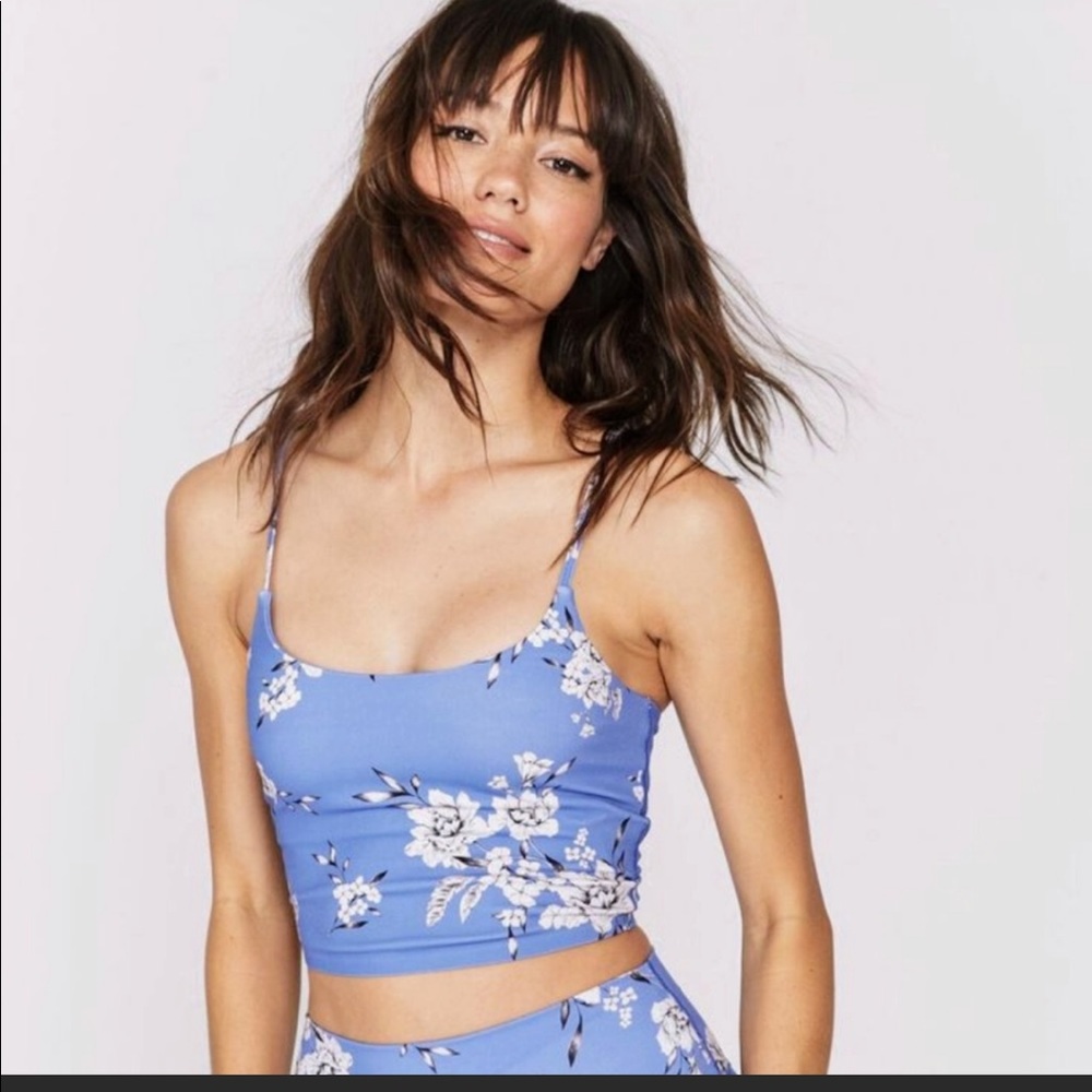 Spiritual Gangster floral practice cami size M